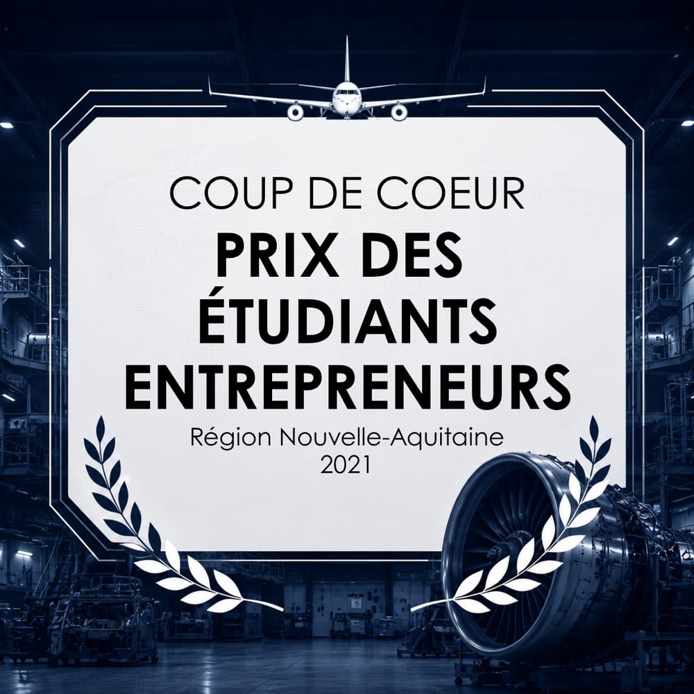 Coup de cœur, Prix des Étudiants Entrepreneurs, Région Nouvelle-Aquitaine, 2021