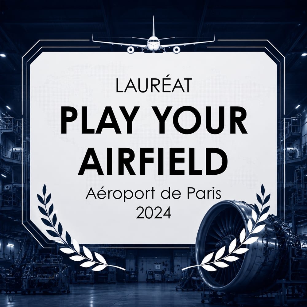 Lauréat, Play Your Airfield, Aéroport de Paris, 2024