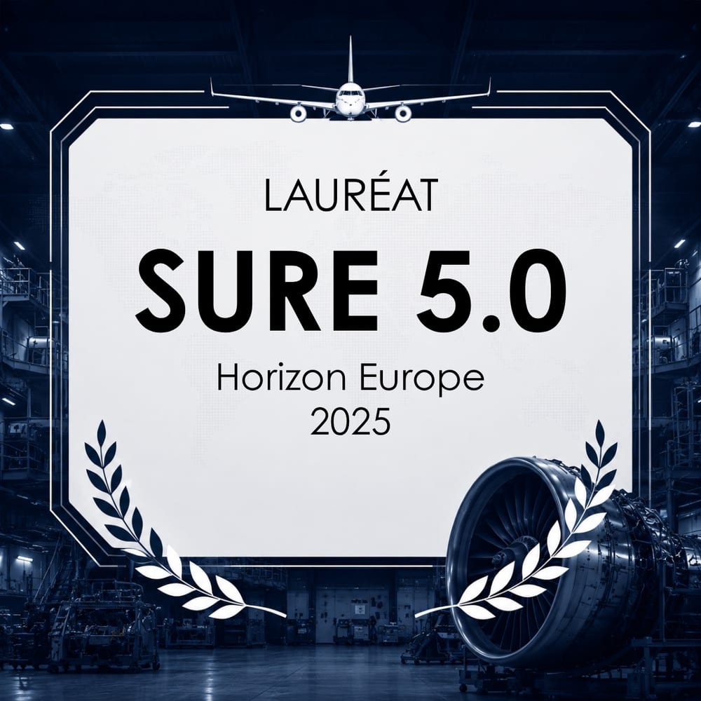 Lauréat, SURE 5.0, Horizon Europe, 2025
